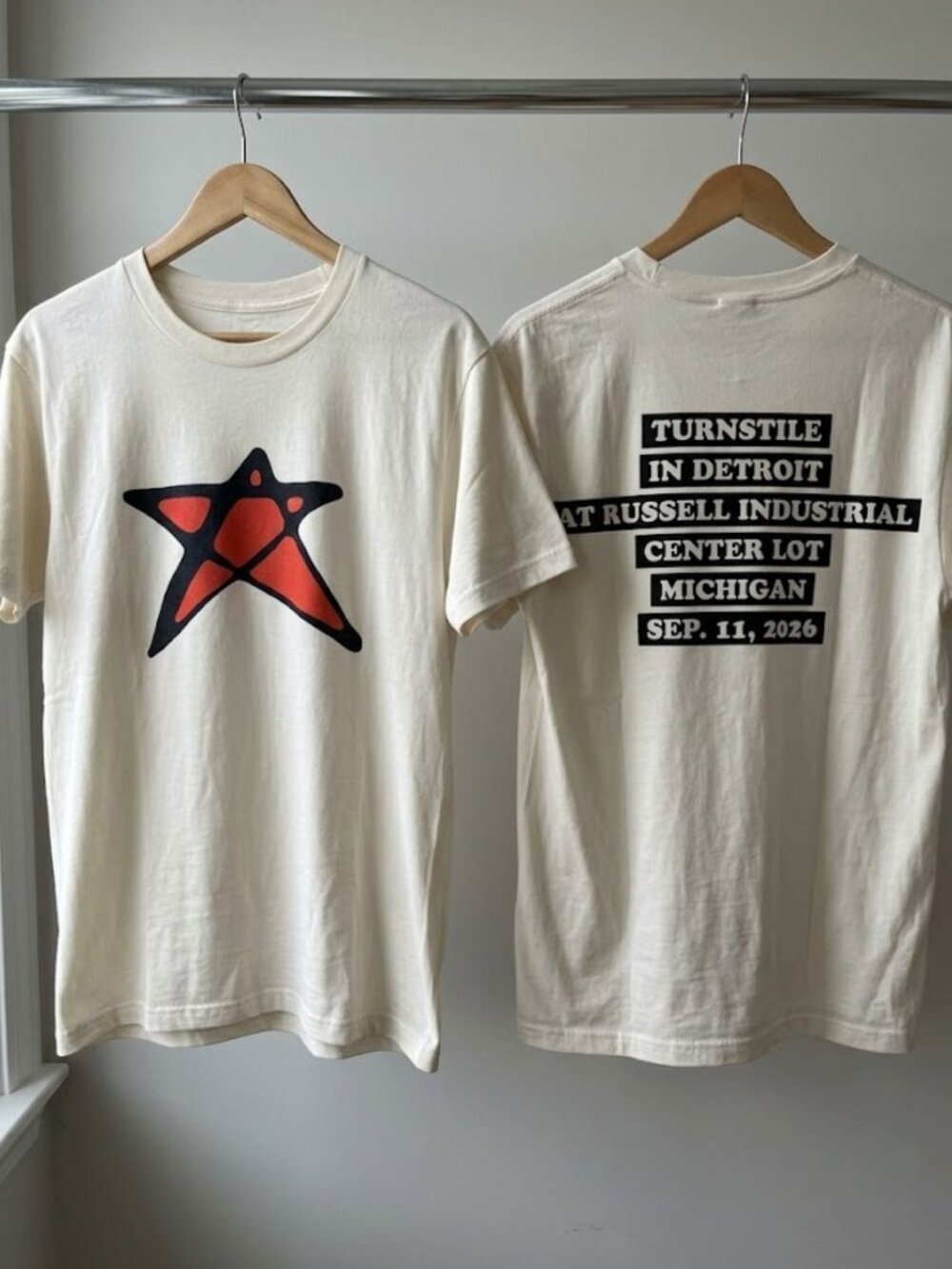 Turnstile Detroit Russell Industrial Center T-Shirt Reprint